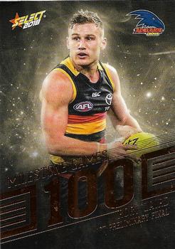2018 Select Footy Stars - AFL Milestone Games #MG8 Rory Laird Front